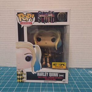 Funko POP Heroes DC Suicide Squad Harley Quinn Gown HT 108 Vinyl Figure